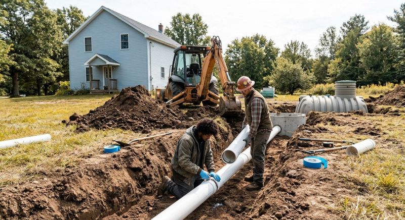 Septic System Replacement in Columbus, OH